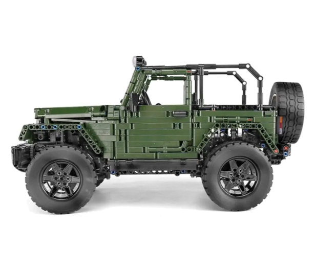 Mould King Klocki konstrukcyjne Wrangler czarny 2096 el. zestaw 13124 - 1551543 - zdjęcie 4
